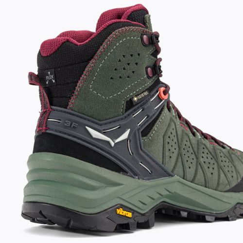 Női túrabakancsok Salewa Alp Trainer 2 Mid GTX zöld 00-0000061383