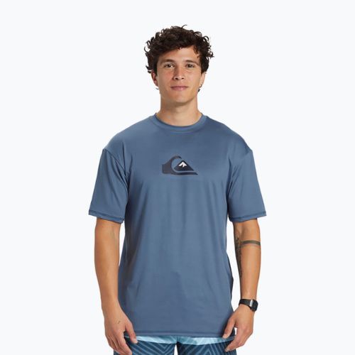 Quiksilver Solid Streak férfi UPF 50+ póló tengerészkék EQYWR03386-BYG0