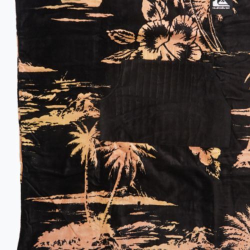 Férfi poncsó Quiksilver Hoody Towel black/jet black