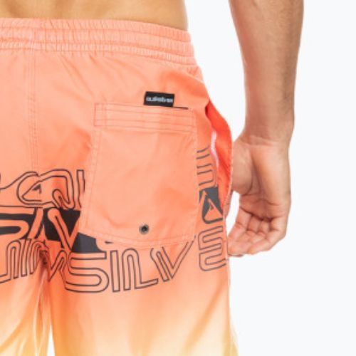 Férfi Quiksilver Everyday Wordblock Volley 17"-os úszónadrág narancssárga EQYJV04005-MHV6