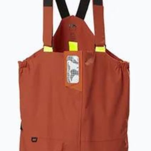 Helly Hansen férfi vitorlás nadrág Newport Coastal Bib piros 34267_308