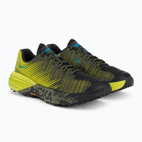 Női futócipő HOKA Evo Speedgoat fekete/sárga 1111430-CIB