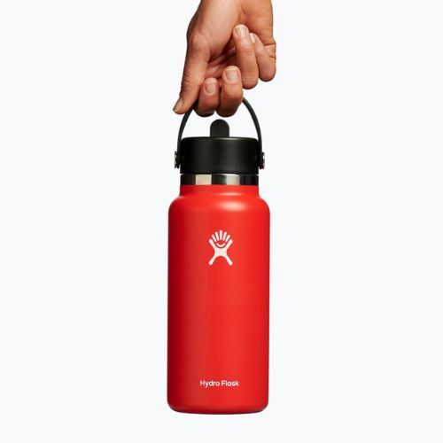 Hydro Flask Wide Flex Straw termikus palack 945 ml piros W32BFS612