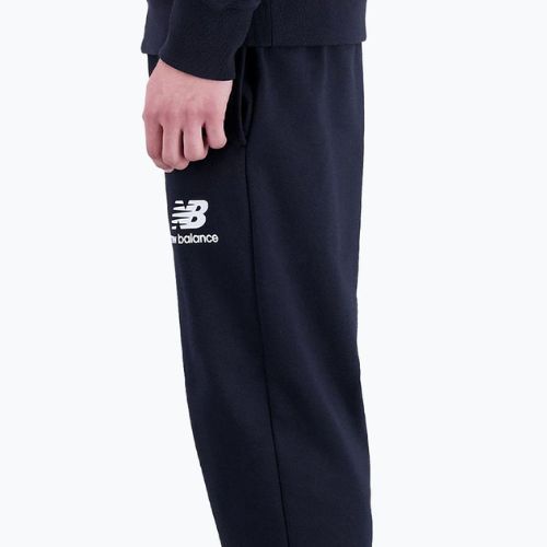 New Balance Essentials Stacked Logo French férfi edzőnadrág fekete NBMP31539BK