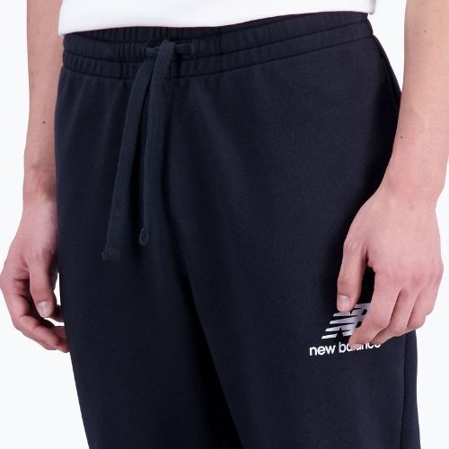 New Balance Essentials Stacked Logo French férfi edzőnadrág fekete NBMP31539BK