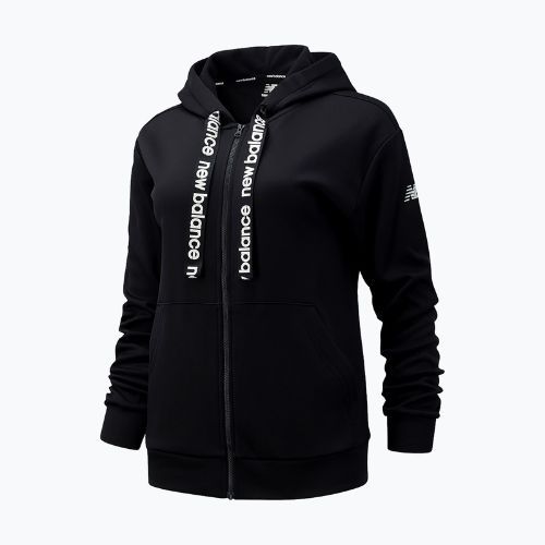 Női edzés pulóver New Balance Relentless Performance Fleece Full Zip szürke WJ13174