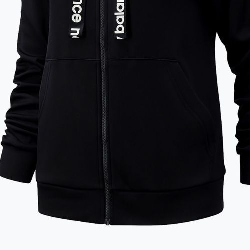Női edzés pulóver New Balance Relentless Performance Fleece Full Zip szürke WJ13174