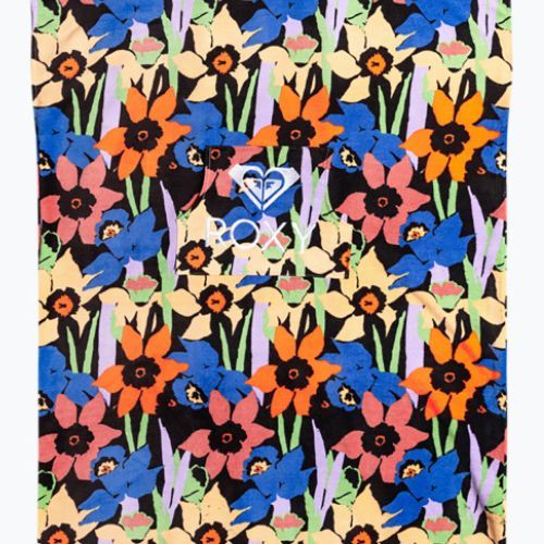 Női poncsó ROXY Stay Magical Printed 2021 anthracite flower jammin