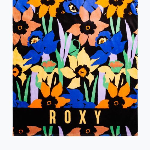 Törölköző ROXY Cold Water Printed 2021 anthracite flower jammin