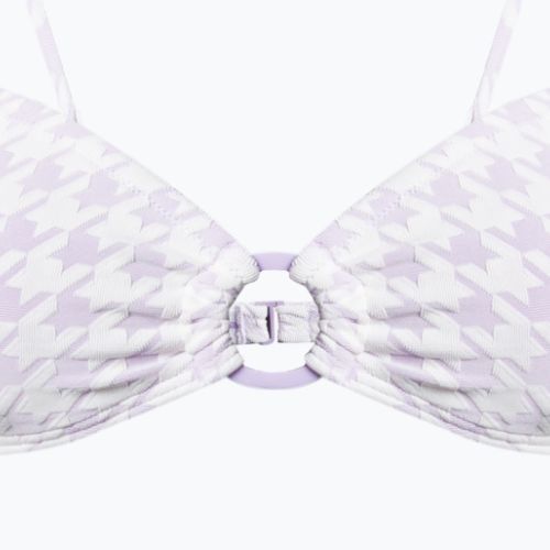 Fürdőruha felső ROXY Check It Bandeau 2021 purple rose