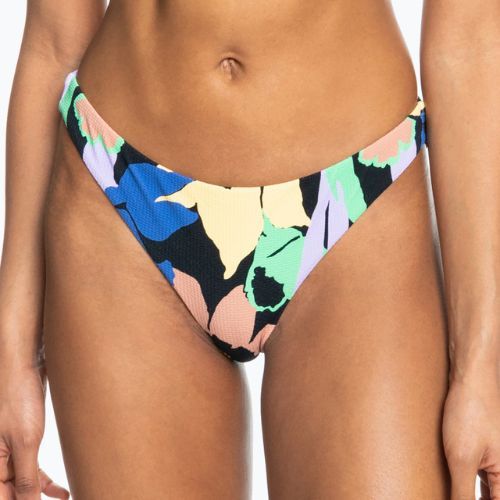 Fürdőruha alsó ROXY Color Jam Cheeky 2021 anthracite flower jammin