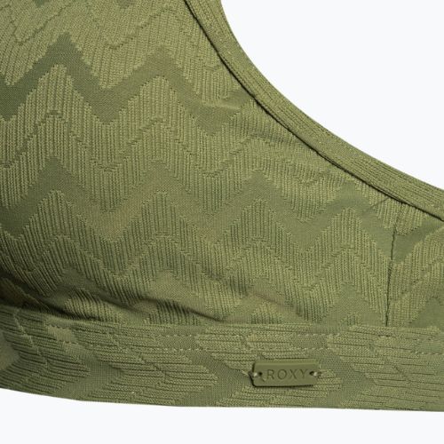 Fürdőruha felső ROXY Current Coolness Bralette 2021 loden green
