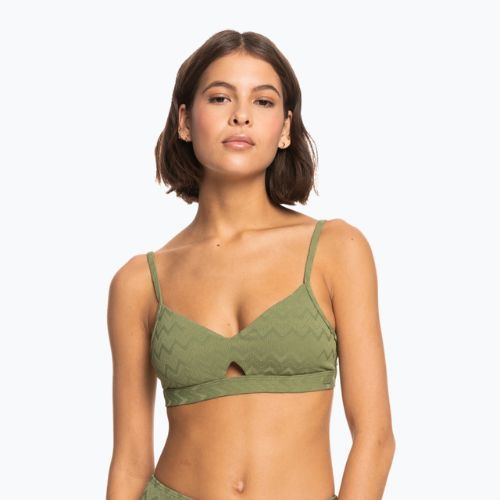 Fürdőruha felső ROXY Current Coolness Bralette 2021 loden green