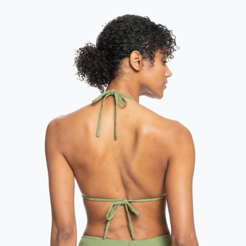Fürdőruha felső ROXY Current Coolness Elongated Triangle 2021 loden green