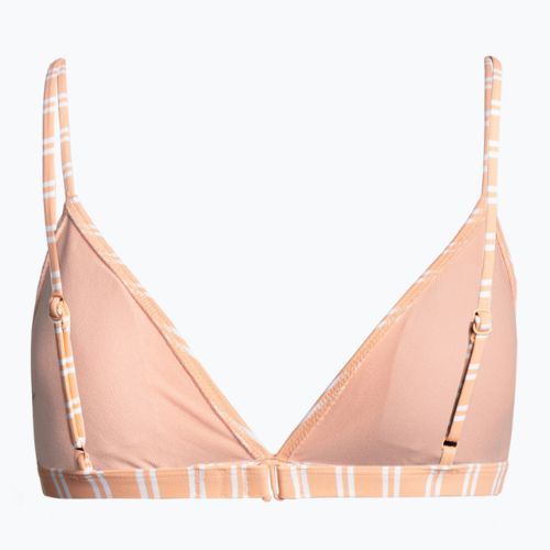 Fürdőruha felső ROXY Into The Sun Fix Tiki Triangle 2021 papaya punch novelta stripe h