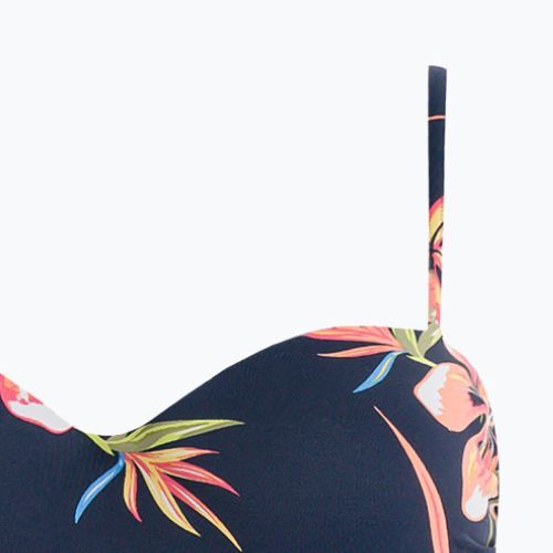 Fürdőruha felső ROXY Into The Sun Mold Bandeau 2021 mood indigo tropical depht