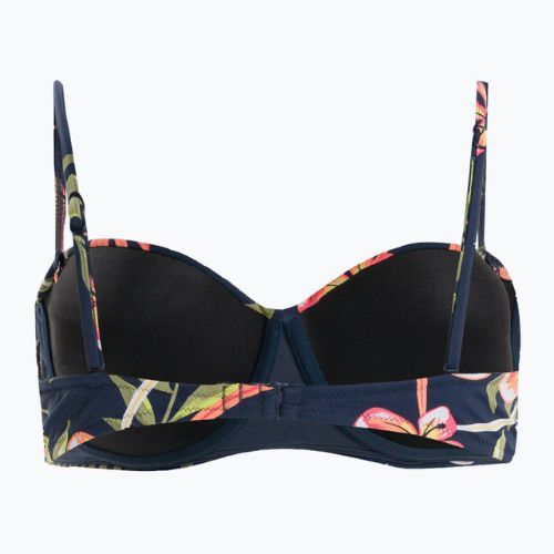 Fürdőruha felső ROXY Into The Sun Mold Bandeau 2021 mood indigo tropical depht
