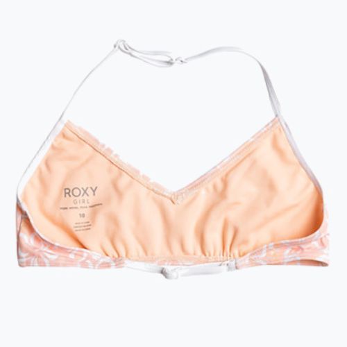 Gyermek kétrészes fürdőruha ROXY Joyful Ride Triangle Bra Set 2021 flax hibiscus heat