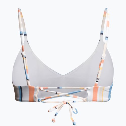 Fürdőruha felső ROXY Beach Classics Strappy Bra 2021 peach whip sand stripper