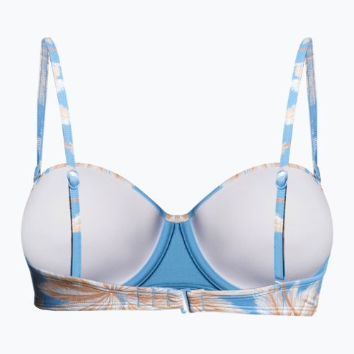 Fürdőruha felső ROXY Love The Beach Vibe 2021 azure blue palm island