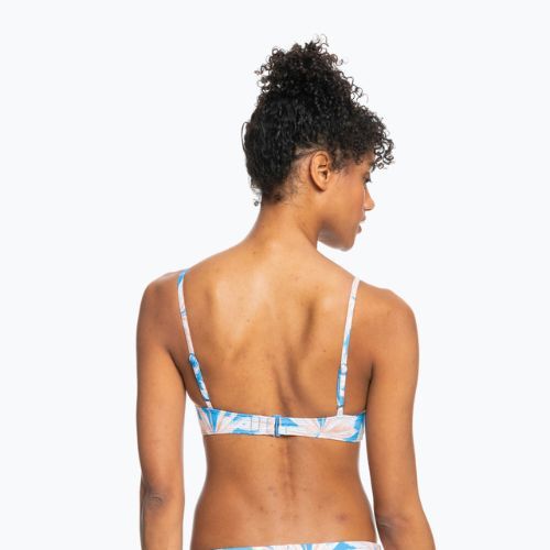 Fürdőruha felső ROXY Love The Surf Knot 2021 azure blue palm island