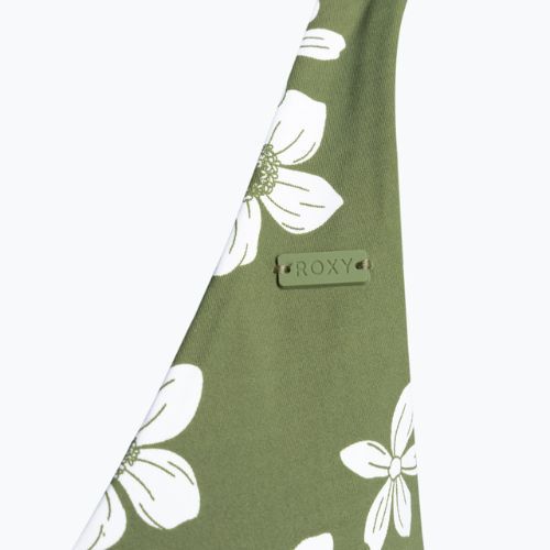 Fürdőruha felső ROXY Retro Revo Twist Bra 2021 loden green surfrider spirit s