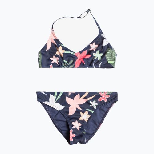 Gyermek kétrészes fürdőruha ROXY Vacay For Life Triangle Bra Set 2021 mood indigo alma swim