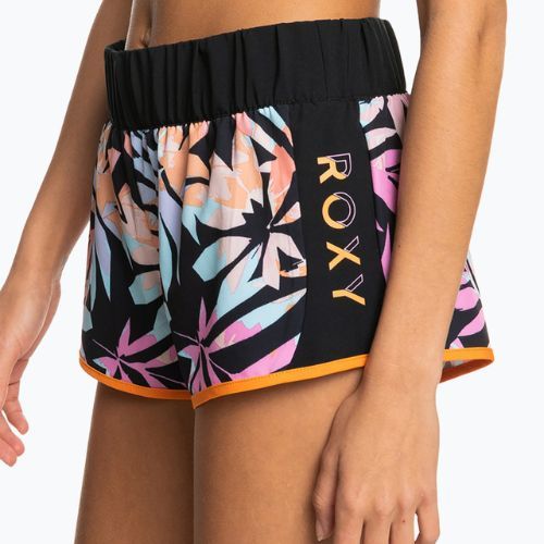 Női úszónadrág ROXY Active 2021 anthracite zebra jungle