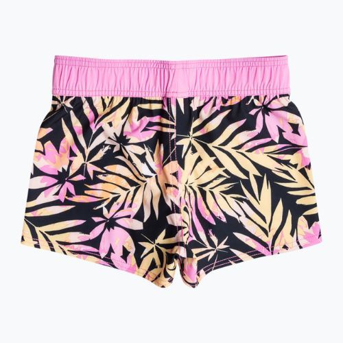 Gyermek úszónadrág ROXY Desert Rider 2021 anthracite zebra jungle girl