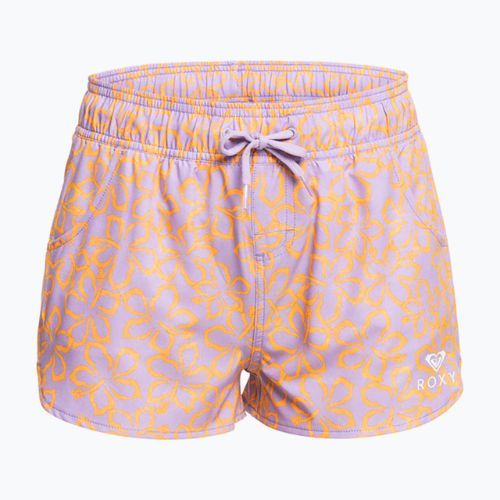 Női úszónadrág ROXY Wave Printed 2" 2021 mock orange hawaiianheat