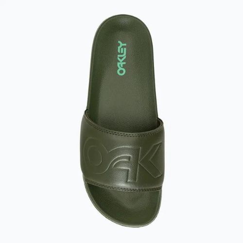 Férfi Oakley College Flip Flop zöld/fekete FOF10042486L flip flopok
