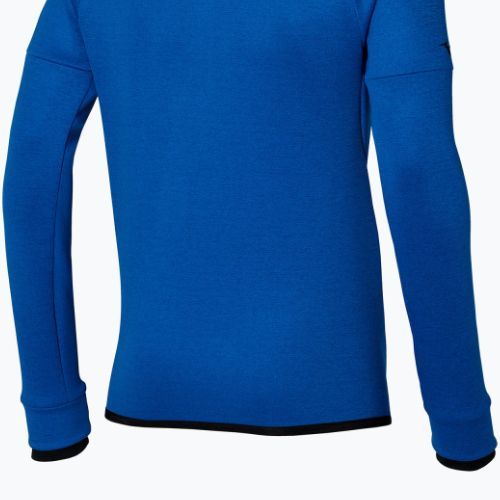 Mizuno SR4 Sweat kék férfi futball melegítőfelső P2MC2S5026