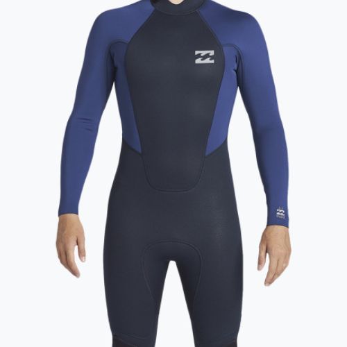 Férfi búvárruha Billabong 3/2 Intruder BZ FL Full navy
