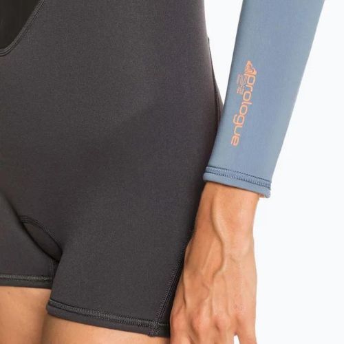 Női búvárruha ROXY 2/2 Prologue BZ LS SP FL 2021 cloud black/powderdgrey/sunglow