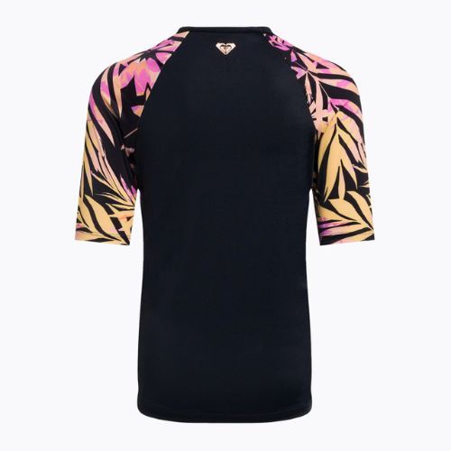 Gyermek úszó póló ROXY Active Joy Lycra 2021 anthracite zebra jungle girl