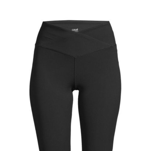 Casall Overlap High Waist női edző leggings fekete 22500