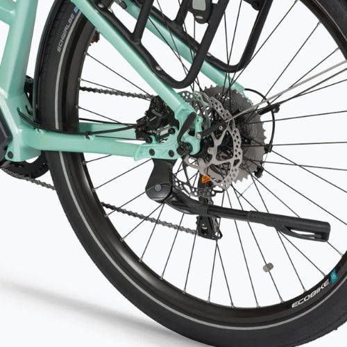 Női elektromos kerékpár EcoBike LX 500/X500 17.5Ah LG zöld 1010316