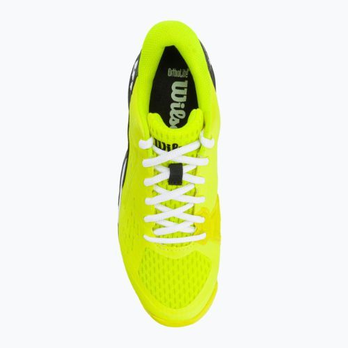 Wilson Rush Pro Ace Safety gyermek teniszcipő fekete és sárga WRS331140