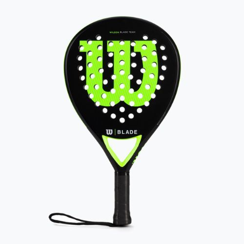 Wilson Blade Team V2 Padel ütő fekete-zöld WR067411U2