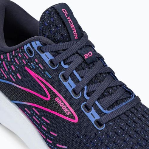 Női futócipő Brooks Glycerin 20 tengerészkék 1203691B460