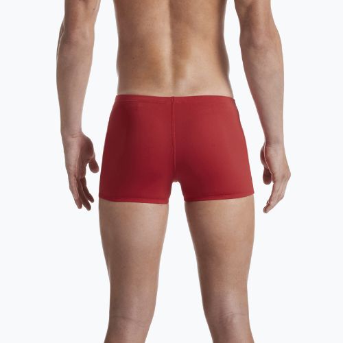Férfi Nike Hydrastrong Solid Square Leg úszó boxeralsó piros NESSA002-614
