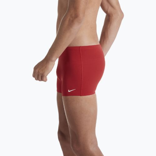 Férfi Nike Hydrastrong Solid Square Leg úszó boxeralsó piros NESSA002-614