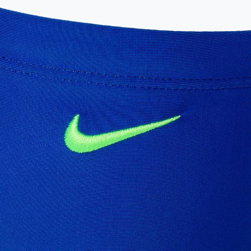 Nike Multi Logo négyszögletes lábú gyermek úszónadrág kék NESSD042-494