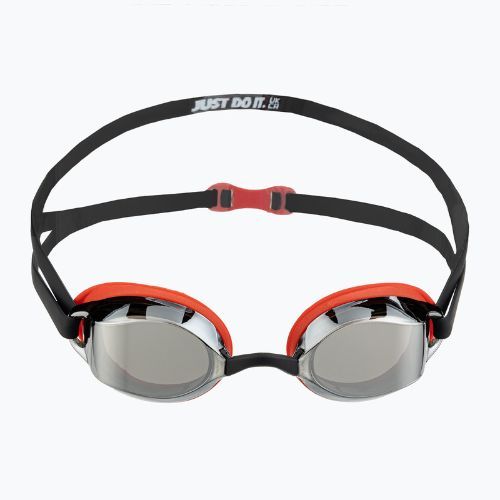 Nike Legacy Mirror Red / Fekete úszószemüveg NESSD130-931