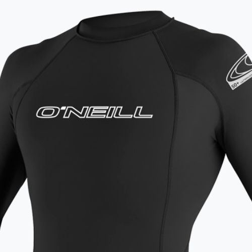 Férfi O'Neill Basic Skins Rash Guard úszópóló fekete 3342