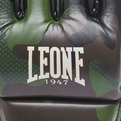 LEONE 1947 Camouflage MMA zöld GP120 grappling kesztyűk