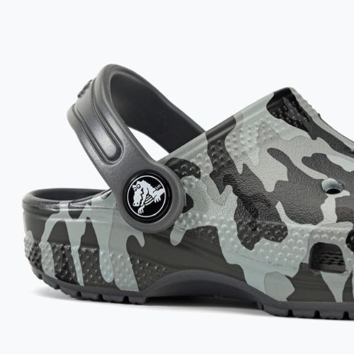 Crocs Classic Camo Clog T szürke gyermek flip-flop 207593-097