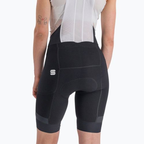 Sportful Supergiara Bibshort női kerékpáros rövidnadrág fekete 1120026.002