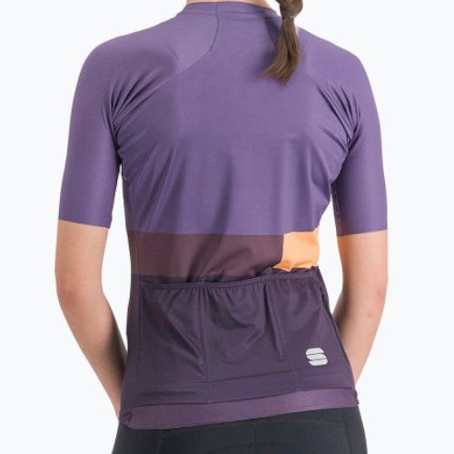 Női kerékpáros mez Sportful Snap lila 1123019.502
