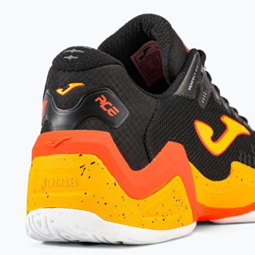 Joma T.Ace 2301 férfi teniszcipő fekete és narancssárga TACES2301T